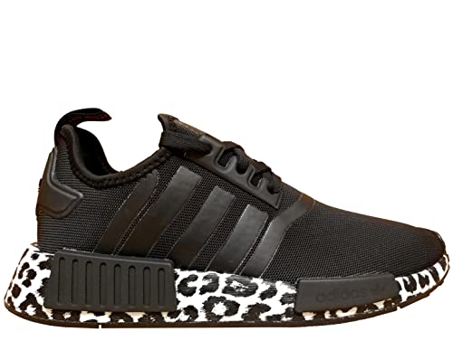 adidas Originals Womens NMD_R1 Sneakers (Black Leopard, 6.5) von adidas Originals