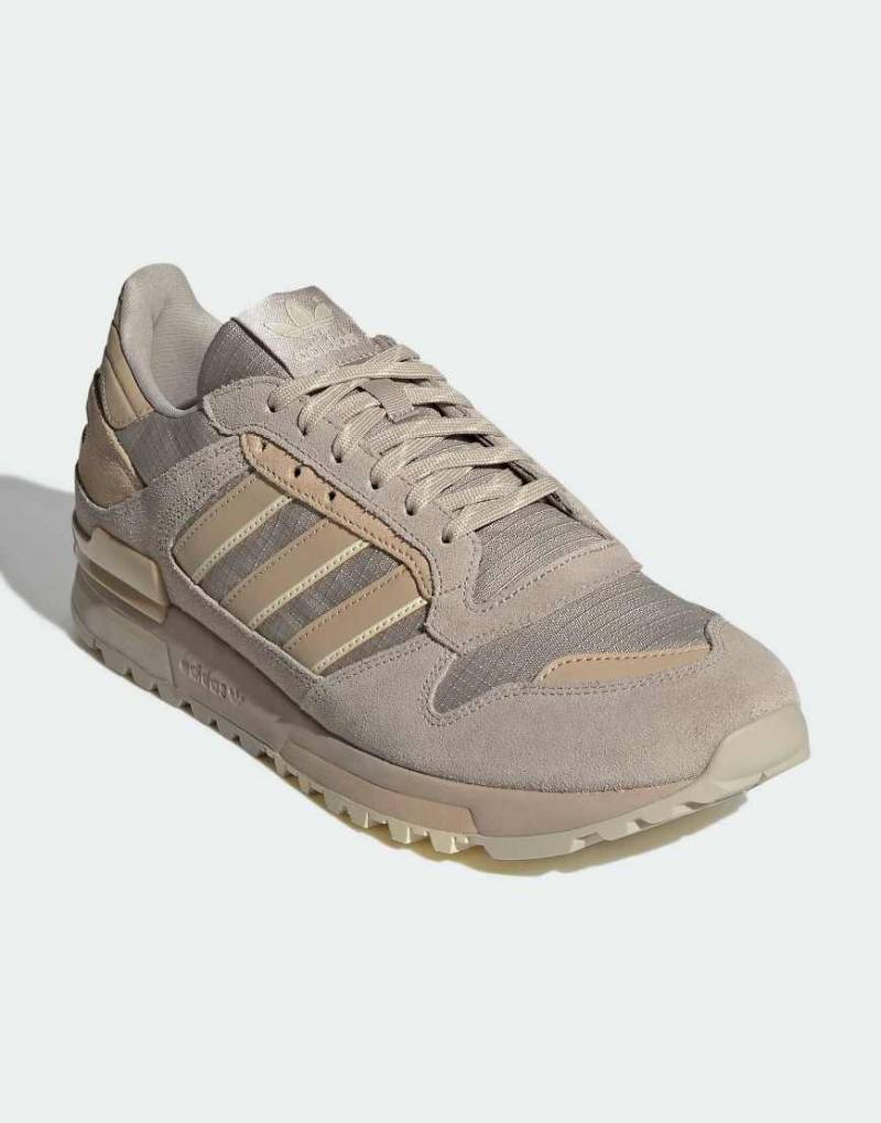 adidas Originals - Zx 600 - Schuhe in Magic Beige / Warm Vanilla-Neutral von adidas Originals