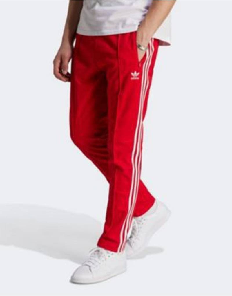 adidas Originals - adicolor Classics - Trainingshose in Rot von adidas Originals