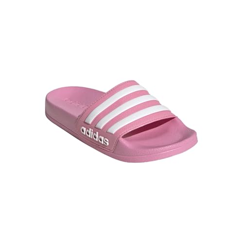 adidas Shower Kids Adilette Badelatschen (pink, EU Schuhgrößensystem, Jugendliche, Numerisch, M, 32) von adidas Originals