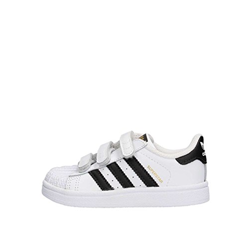 adidas Unisex Baby Superstar Hausschuhe, Weiß (Ftwbla/Negbas 000), 21 EU von adidas