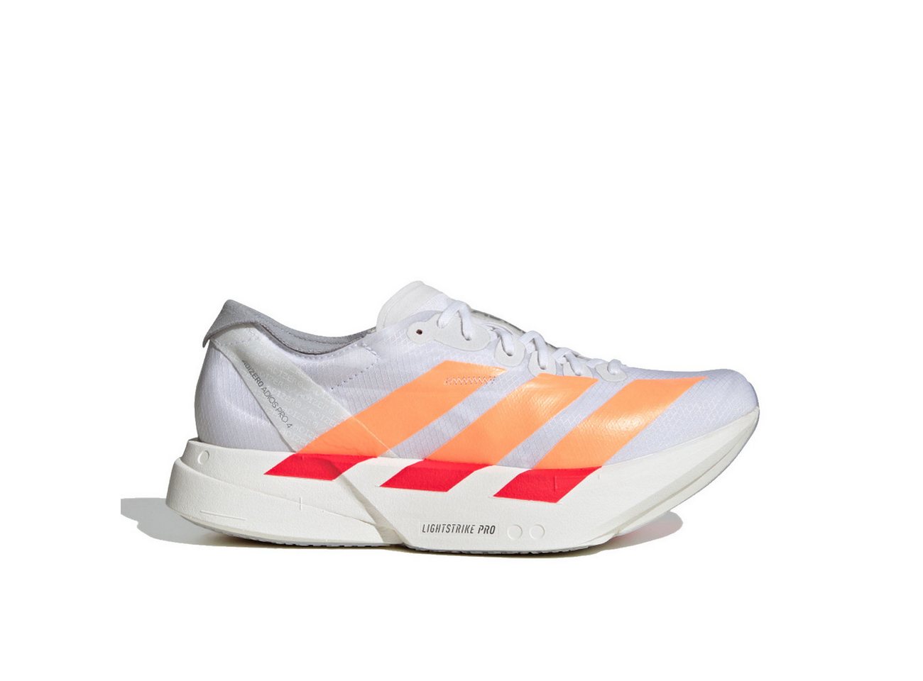 adidas Performance adidas Adizero Adios Pro 4 Damen White Orange Laufschuh von adidas Performance