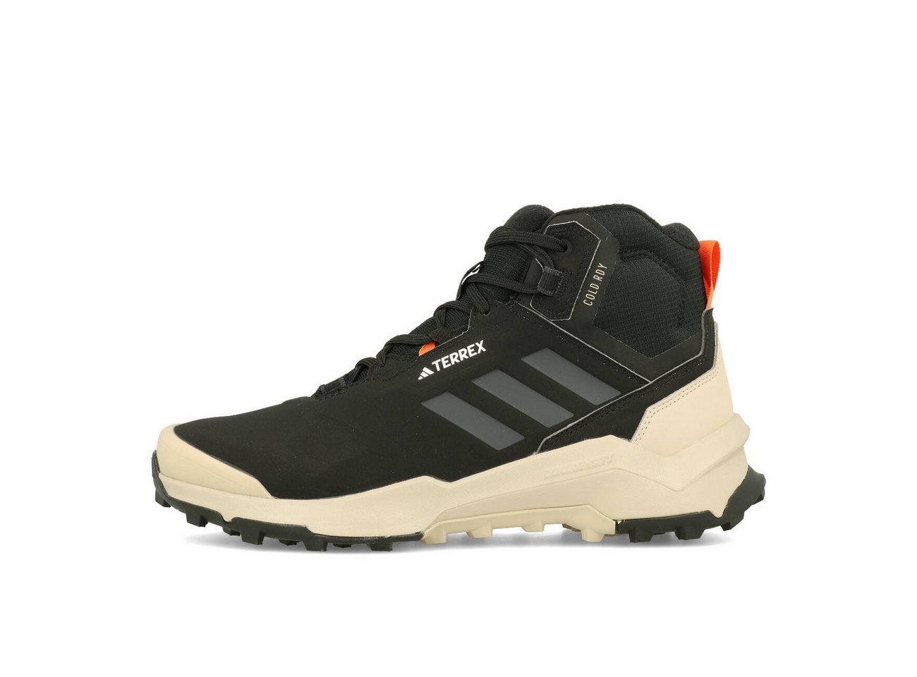 adidas Performance Adidas Terrex AX4 Mid Beta COLD.RDY Black Carbon Impact Orange 44 2/3 Wanderschuh von adidas Performance