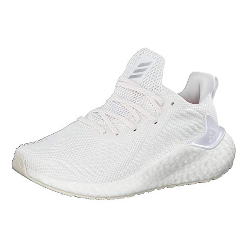 adidas Performance Alphaboost Laufschuh Damen weiß/Silber, 7.5 UK - 41 1/3 EU - 9 US von adidas