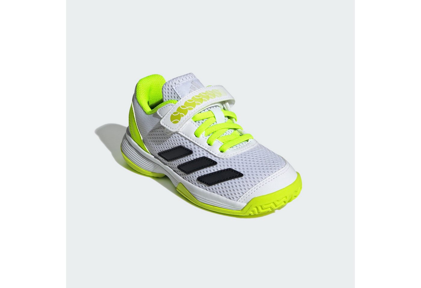 adidas Performance COURTFLASH HOOK-AND-LOOP KIDS TENNISSCHUH Tennisschuh von adidas Performance