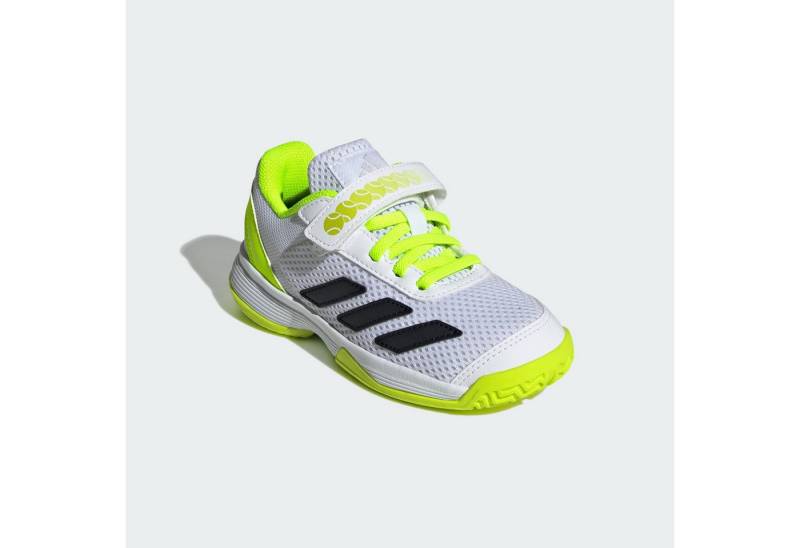 adidas Performance COURTFLASH HOOK-AND-LOOP KIDS TENNISSCHUH Tennisschuh von adidas Performance