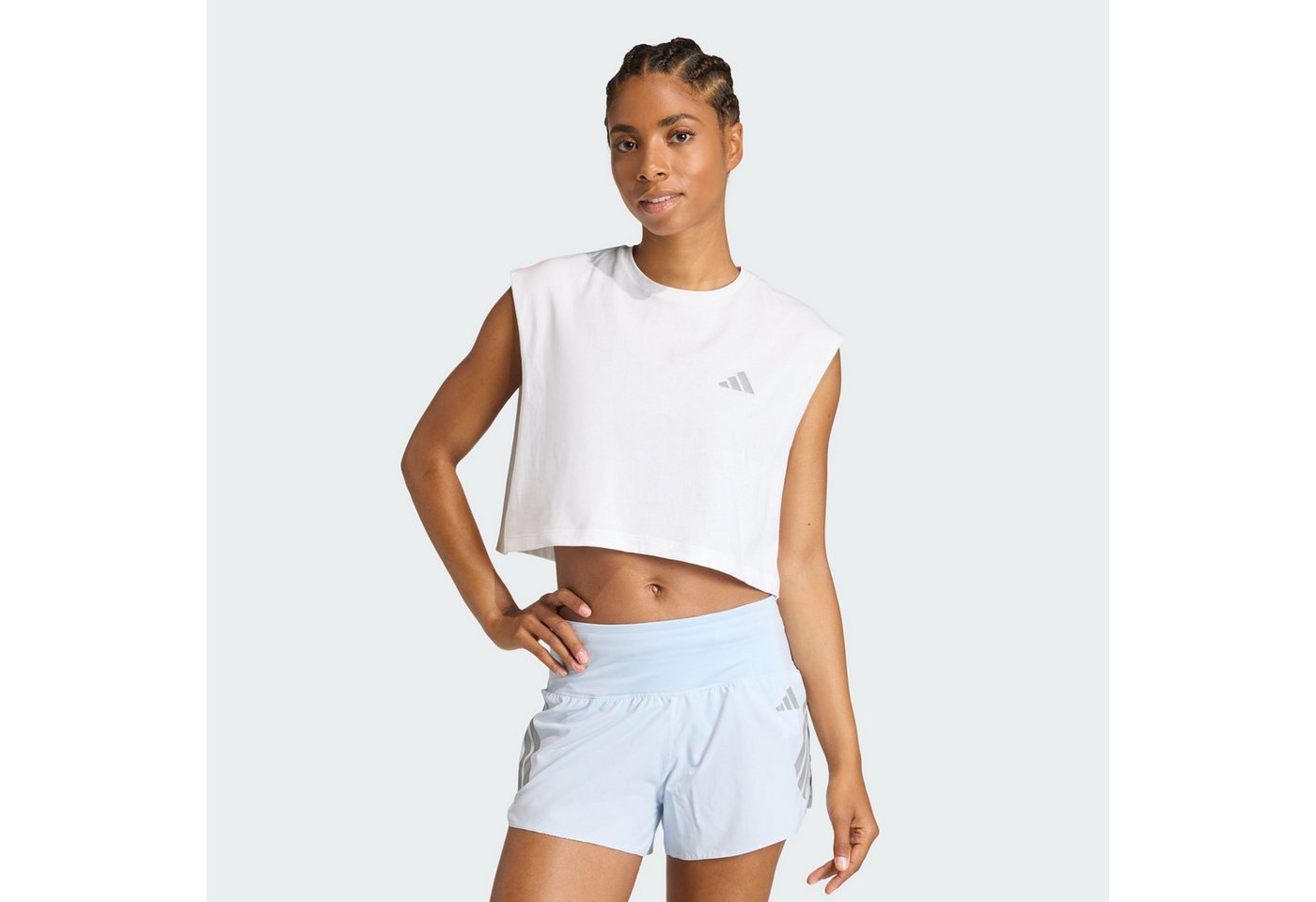 adidas Performance Crop-Top ADI365 RUNNING ESSENTIALS CROP T-SHIRT von adidas Performance