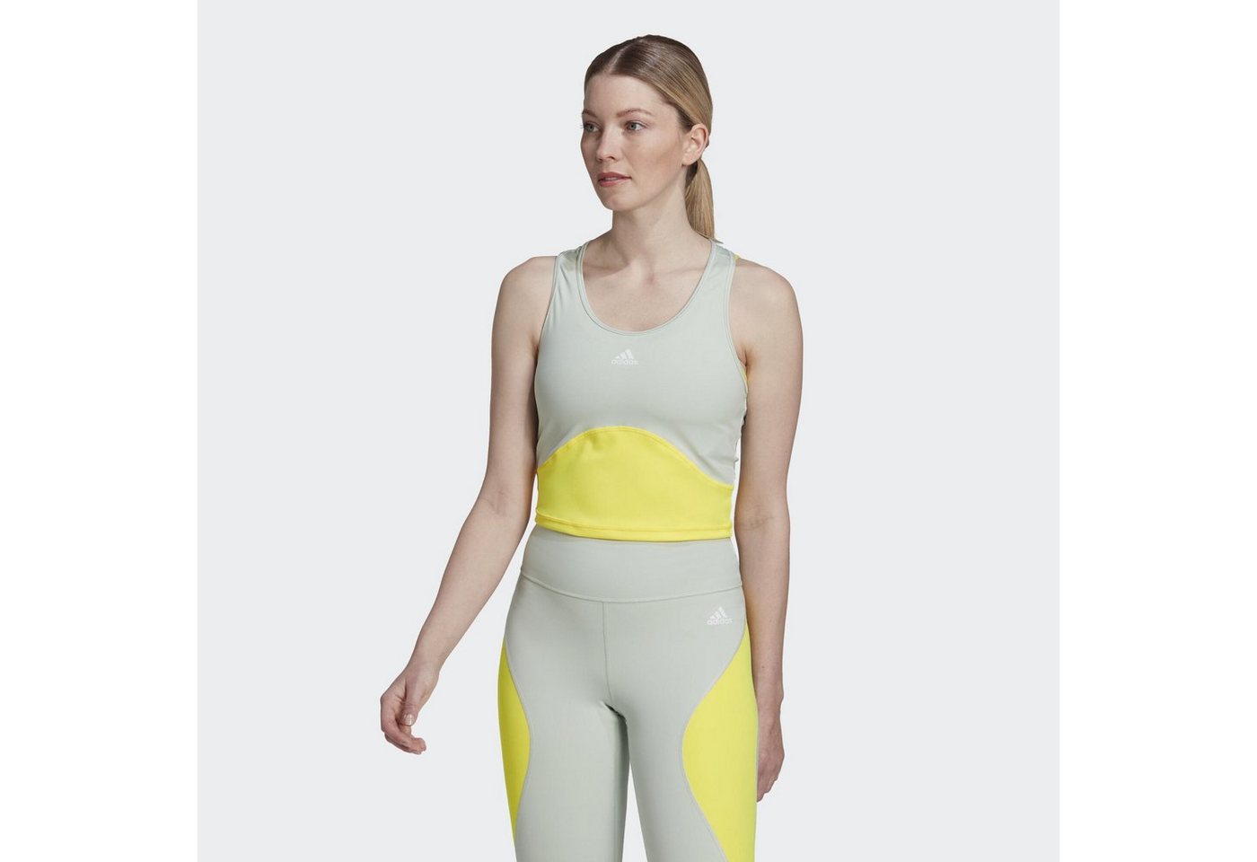 adidas Performance Crop-Top AEROREADY TRAIN HIIT CROP TANKTOP von adidas Performance