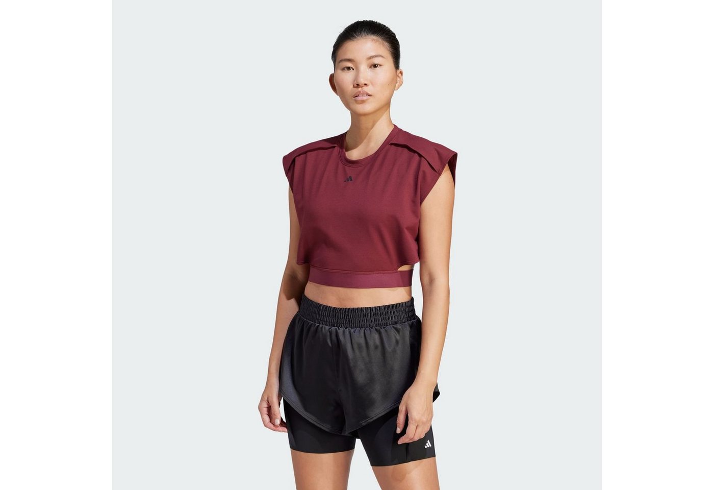 adidas Performance Crop-Top POWER AEROREADY CROP-SHIRT von adidas Performance