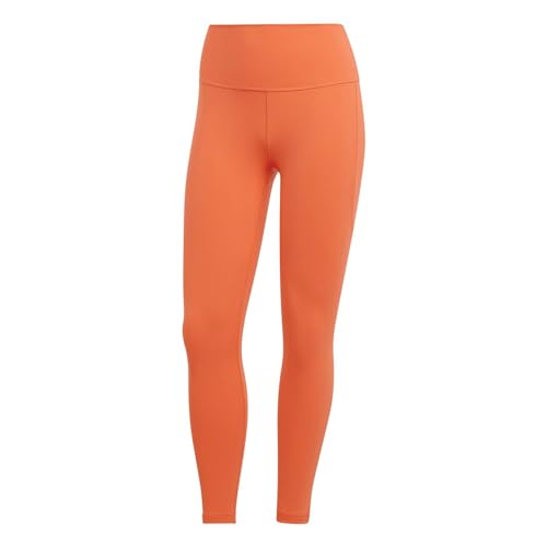 adidas Performance Damen Trainingstights Yoga Studio 7/8 Tight orange Mandarine (506) M von adidas