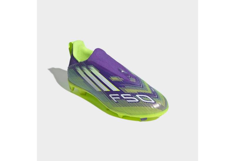 adidas Performance F50 LEAGUE LACELESS FIRM/MULTI-GROUND KINDER Fußballschuh geeignet für Rasen- und Kunstrasenplätze von adidas Performance