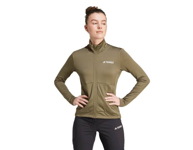 adidas Performance Fleecejacke Terrex Multi Light olivegrün Damen von adidas Performance