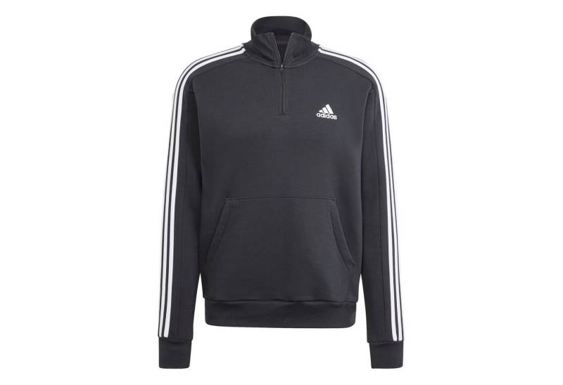 adidas Performance Fleecepullover adidas Herren Pullover Essentials 3S 1/4-Zip Sweatshirt von adidas Performance