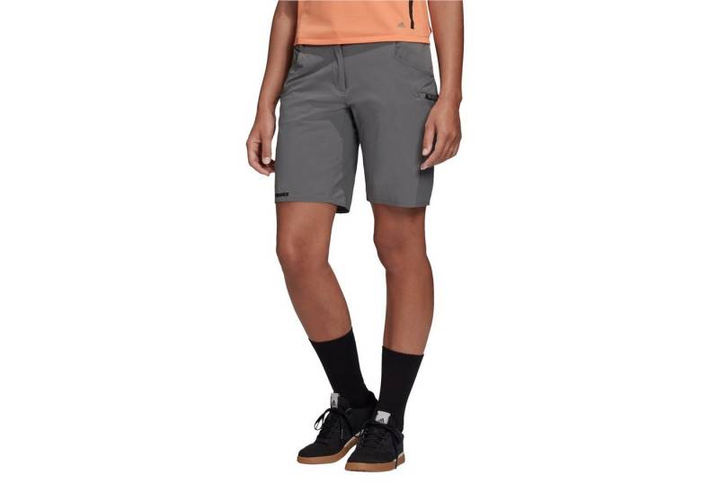 adidas Performance Funktionshose Terrex Trailcross kurz grau Damen von adidas Performance