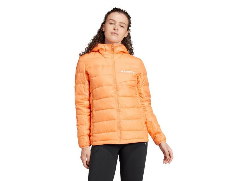 adidas Performance Funktionsjacke Daunenjacke Terrex Multi Light Hooded orange Damen von adidas Performance