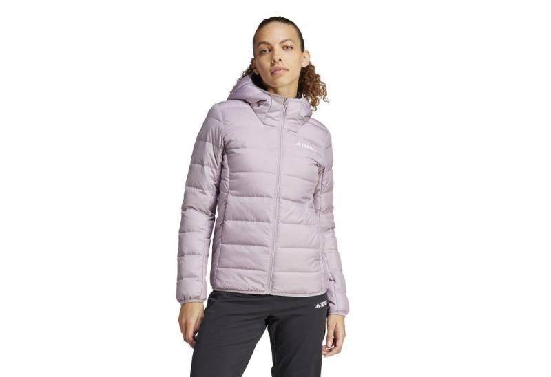 adidas Performance Funktionsjacke Daunenjacke Terrex Multi Light Hooded violett Damen von adidas Performance