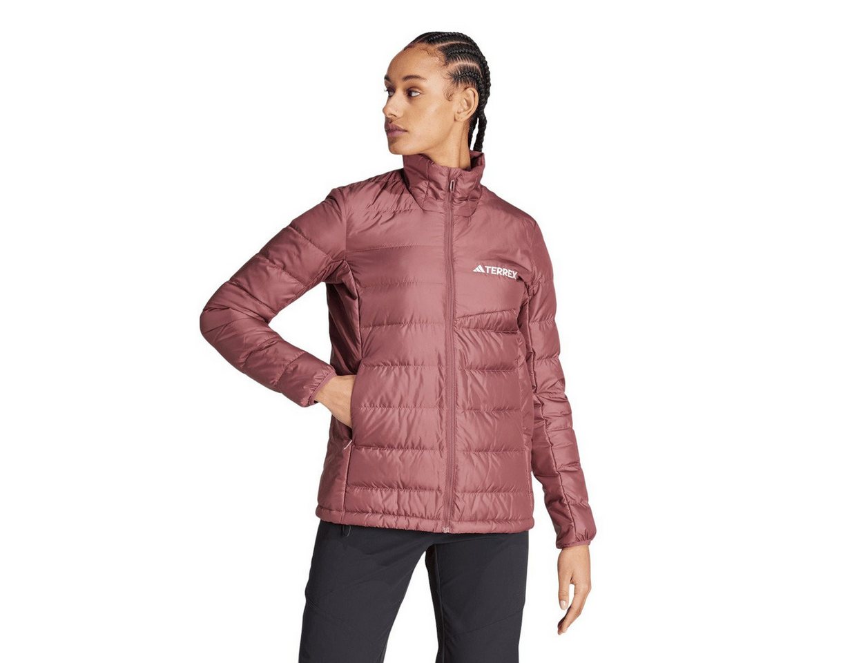 adidas Performance Funktionsjacke Daunenjacke Terrex Multi Light burgundrot Damen von adidas Performance