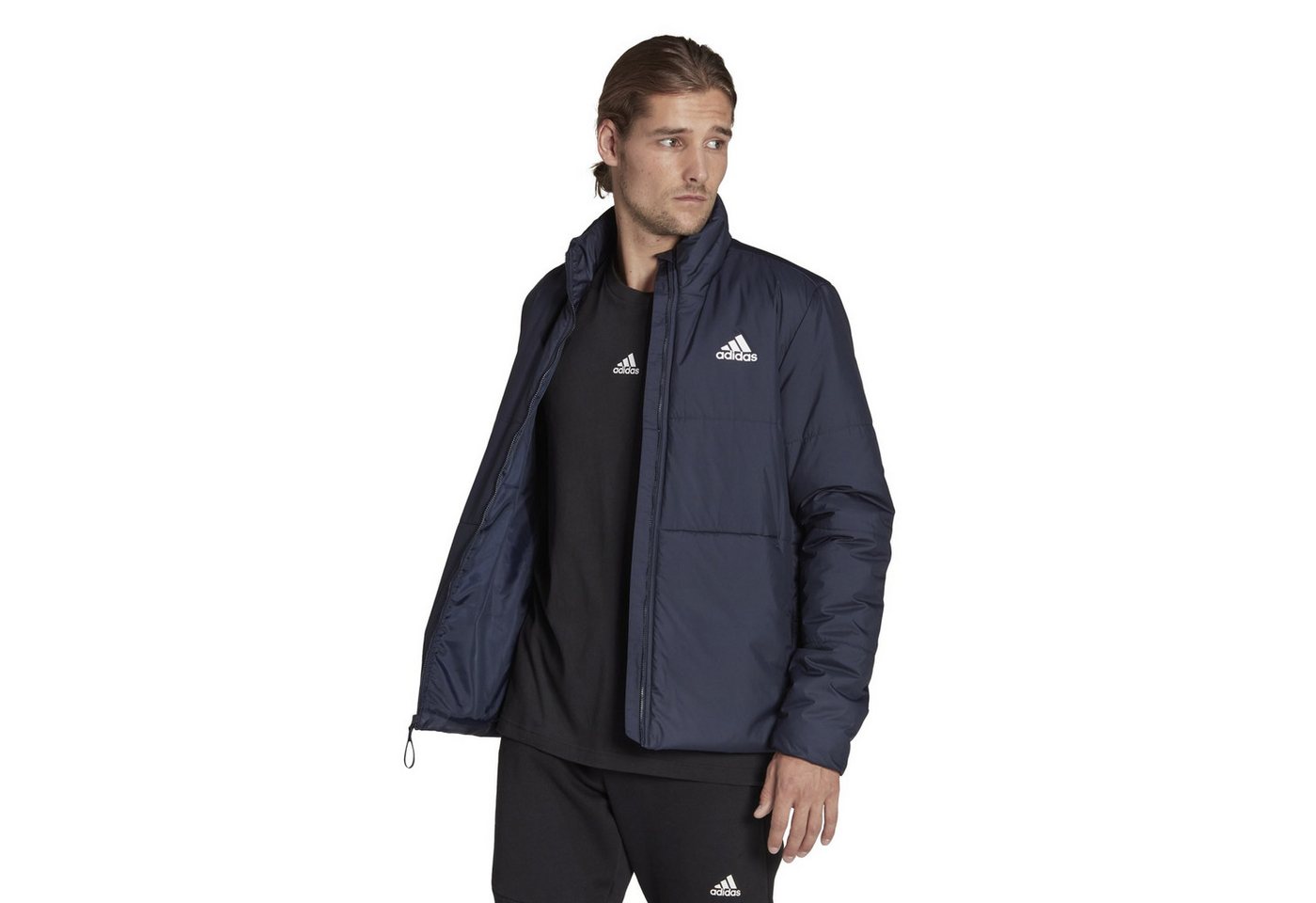 adidas Performance Funktionsjacke Isolationsjacke BSC 3-Streifen (wasserabweisend) inkblau Herren von adidas Performance