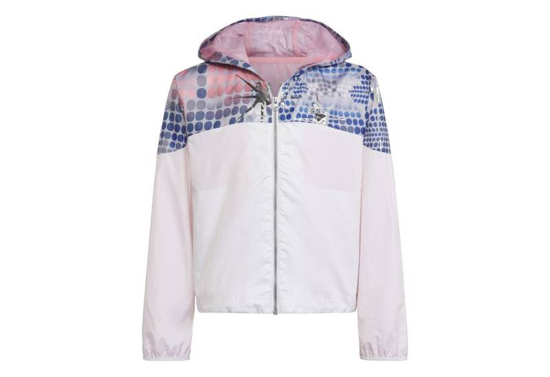 adidas Performance Funktionsjacke Windbreakerjacke Dance Windbreaker weiss/royalblau Mädchen von adidas Performance