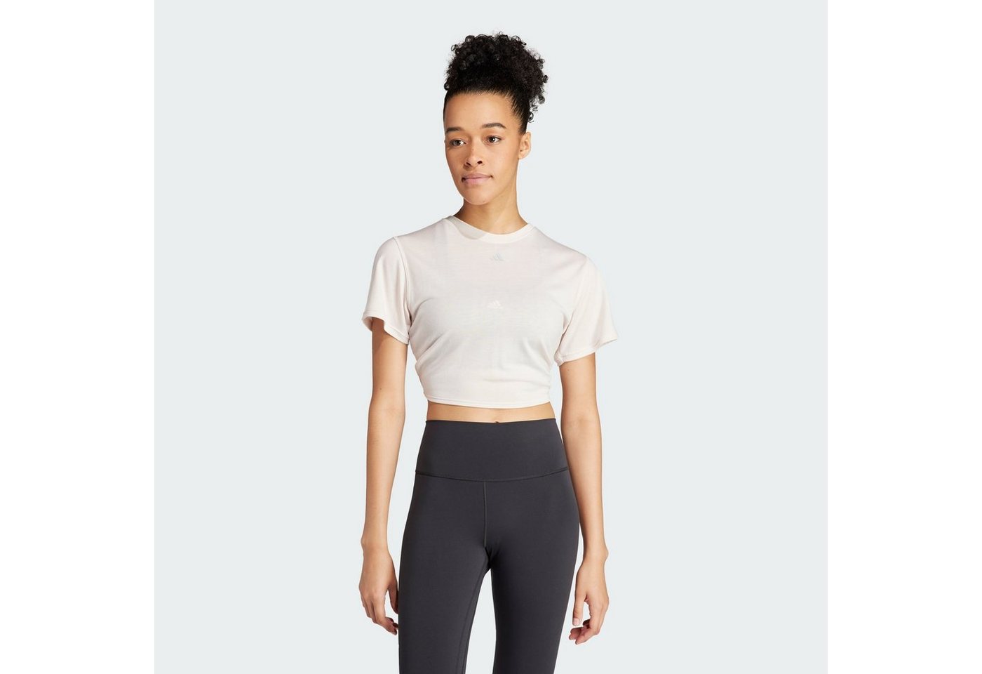 adidas Performance Funktionsshirt YOGA STUDIO WRAPPED T-SHIRT von adidas Performance