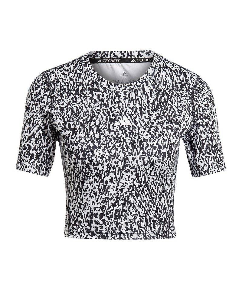 adidas Performance Funktionsshirt adidas Performance Techfit Cropped T-Shirt Damen AEROREADY von adidas Performance