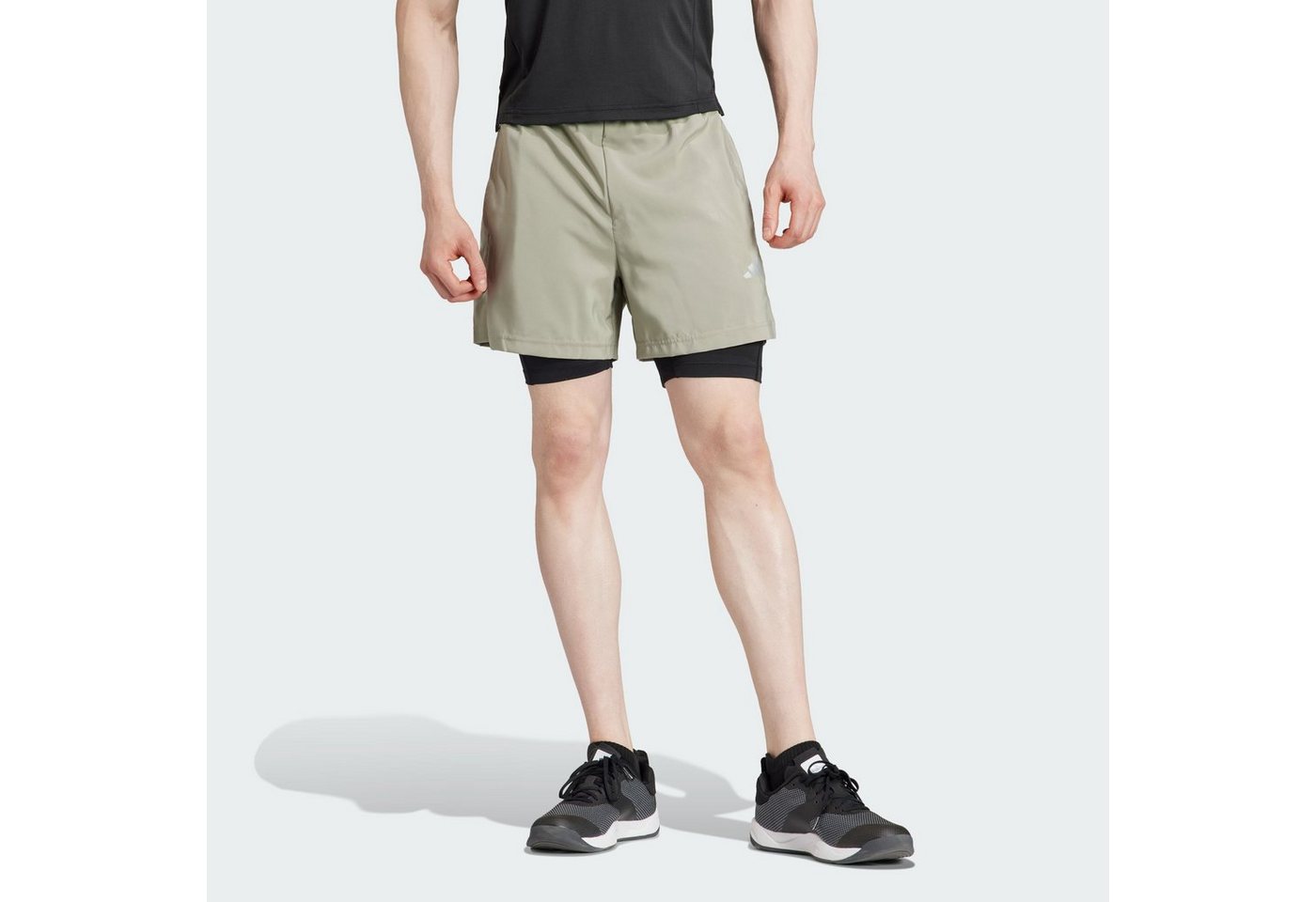 adidas Performance 2-in-1-Shorts GYM+ TRAINING 2-IN-1 SHORTS von adidas Performance