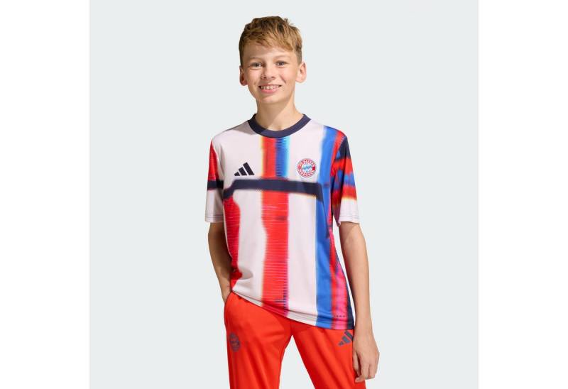 adidas Performance Fußballtrikot FC BAYERN SS26 PRE-MATCH TRIKOT KINDER (1-tlg) von adidas Performance