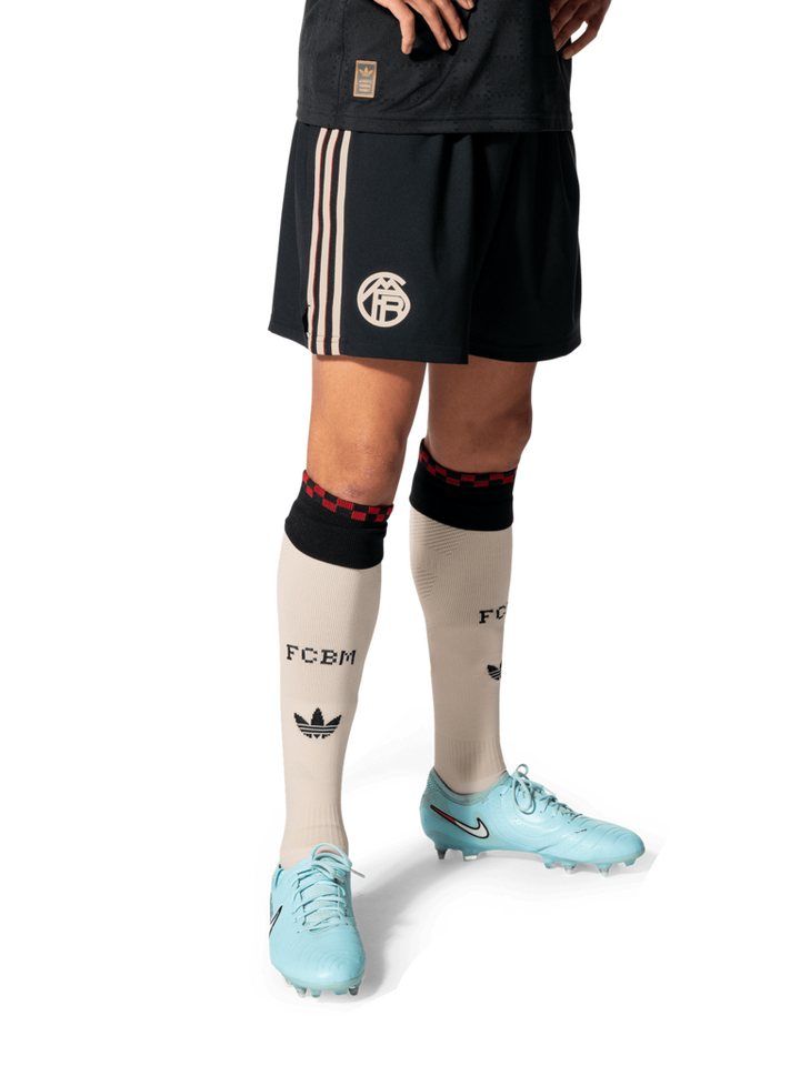 adidas Performance Fußballtrikot FC Bayern München, Authentic Short UCL 25-26, Herren, Schwarz von adidas Performance