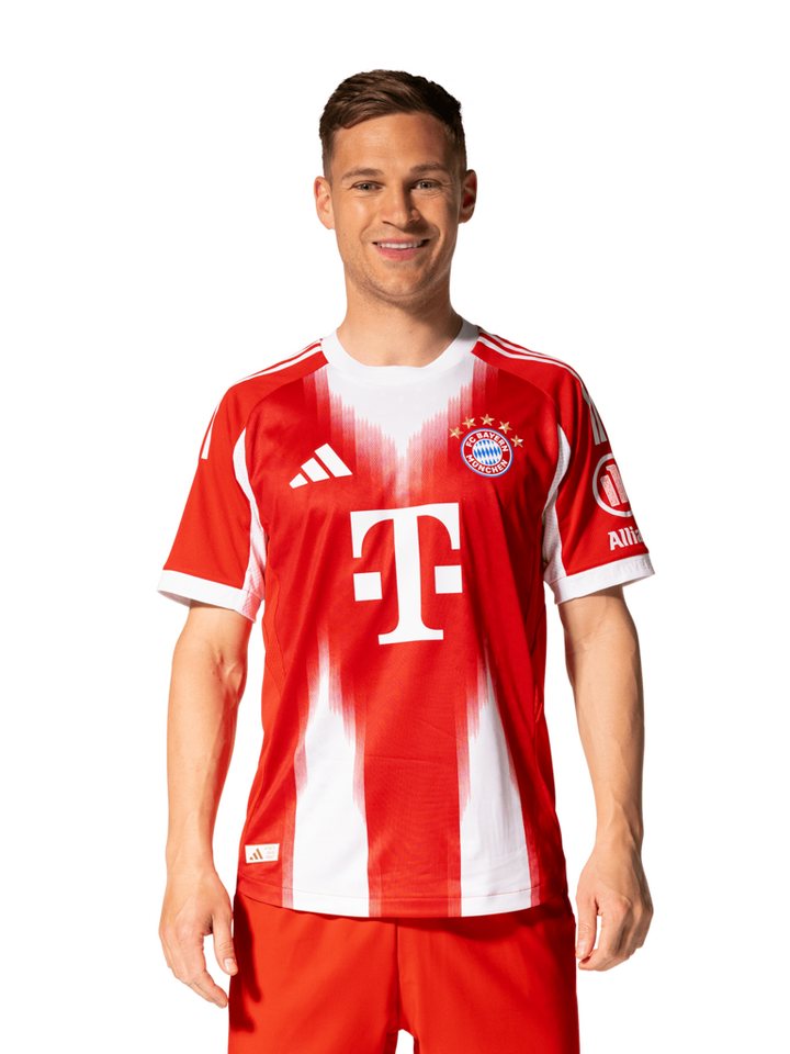 adidas Performance Fußballtrikot FC Bayern München, Authentic Trikot Home 25-26, Herren, Rot/Weiß adidas Performance Fußballtrikot FC Bayern München, Authentic Trikot Home 25-26, Herren, Rot/Weiß von adidas Performance