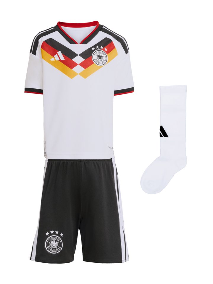 adidas Performance Fußballtrikot FC Bayern München, Mini-Kit DFB Home, Kinder, Weiß von adidas Performance