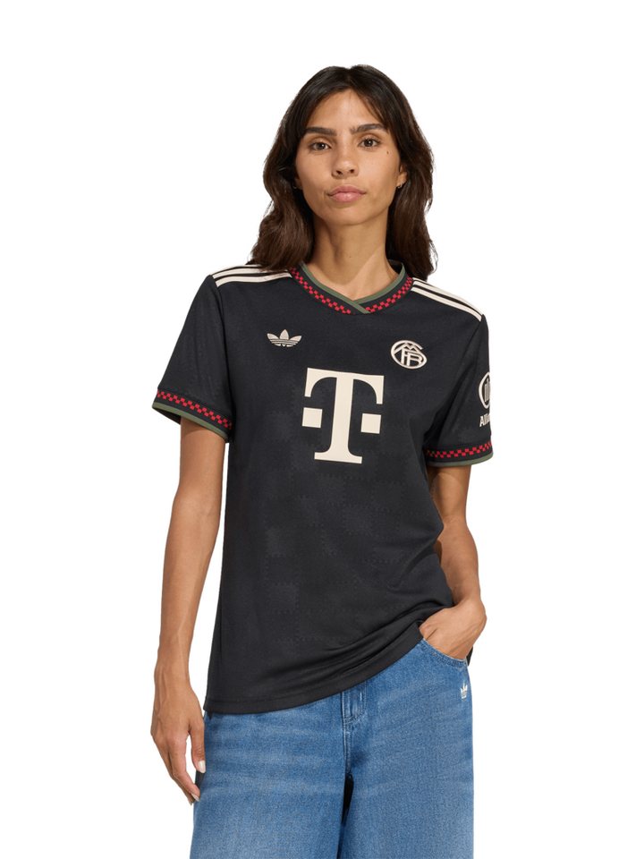 adidas Performance Fußballtrikot FC Bayern München, Trikot Champions League 25-26, Damen, Schwarz von adidas Performance