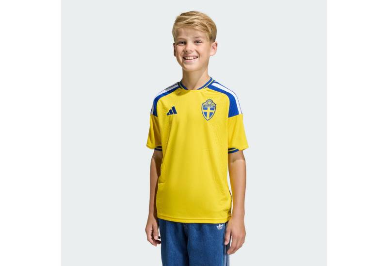 adidas Performance Fußballtrikot SCHWEDEN 26 KIDS HEIMTRIKOT (1-tlg) von adidas Performance