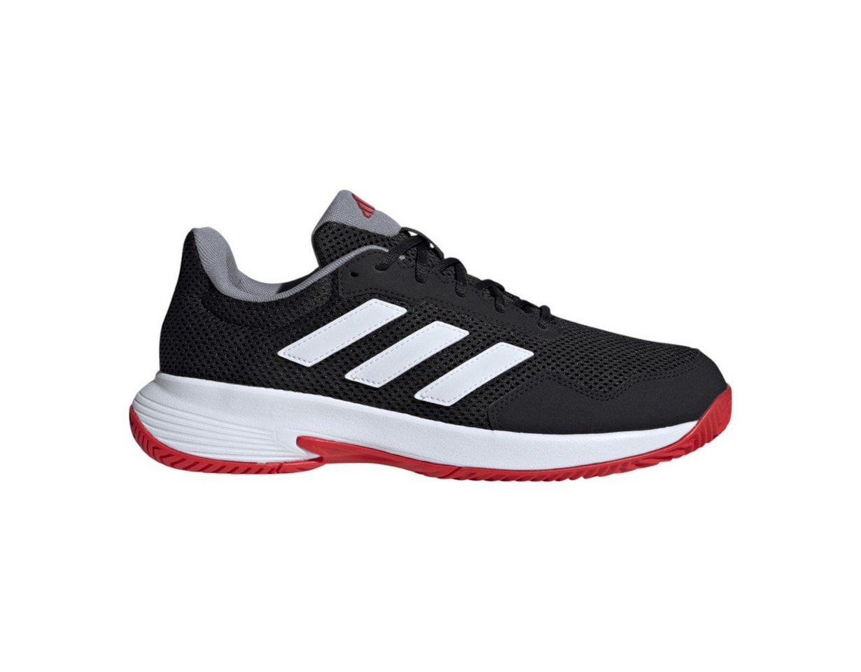adidas Performance Game Spec 2 Allcourt schwarz/rot/weiss Herren Tennisschuh von adidas Performance