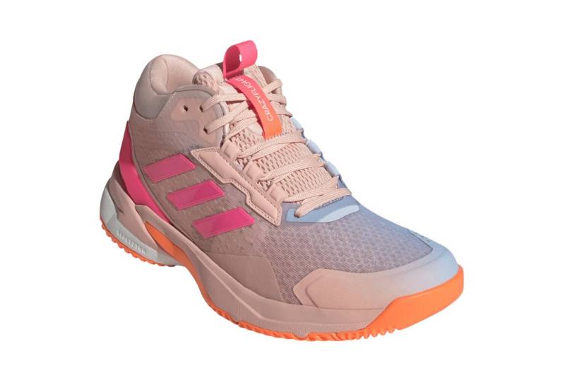 adidas Performance Hallen-Indoorschuhe CrazyFlight 6 Mid rosa/pink/orange Damen Badmintonschuh von adidas Performance