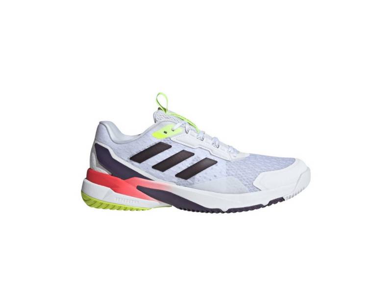 adidas Performance Hallen-Indoorschuhe CrazyFlight 6 weiss/bunt Herren Badmintonschuh von adidas Performance