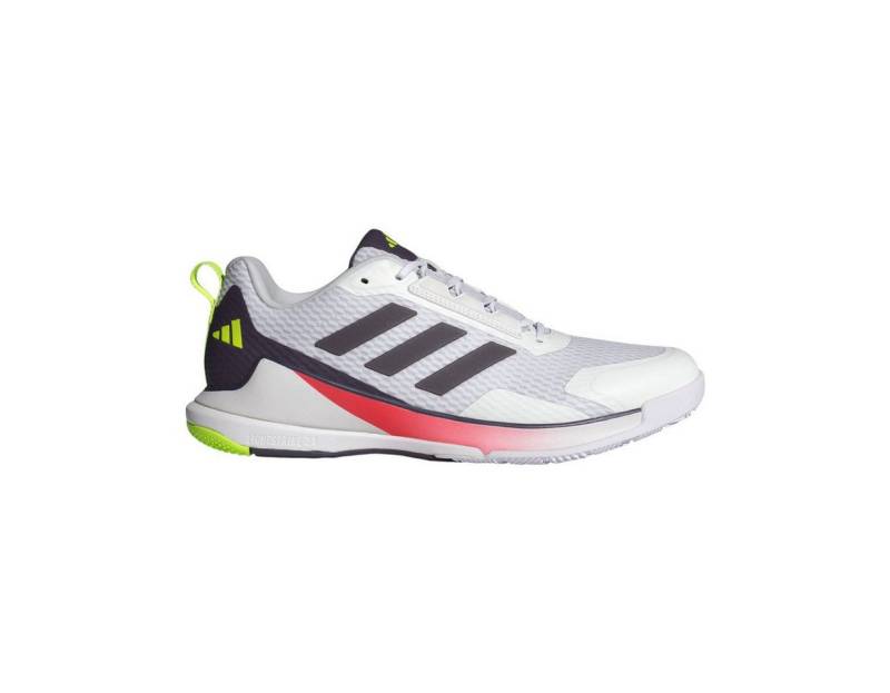 adidas Performance Hallen-Indoorschuhe Novaflight 2 weiss Herren Badmintonschuh von adidas Performance