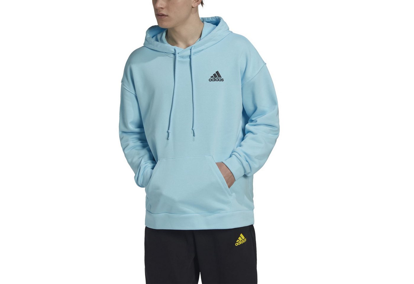 adidas Performance Kapuzenpullover Clubhouse Tennis Hoodie hellblau Herren von adidas Performance