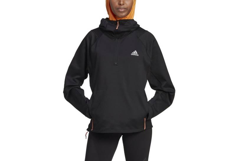 adidas Performance Langarmshirt Laufpullover Half-Zip X-City Cold.Rdy schwarz Damen von adidas Performance