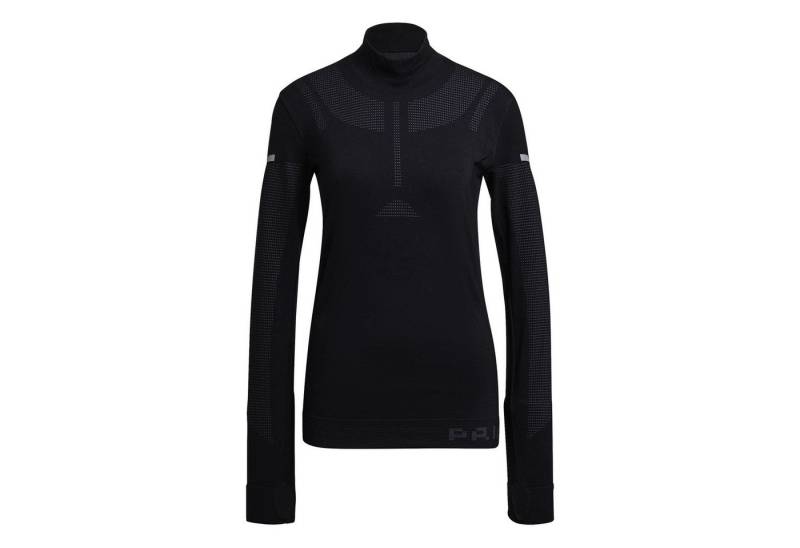 adidas Performance Langarmshirt Primeknit Midlayer (Half-Zip) schwarz Damen von adidas Performance