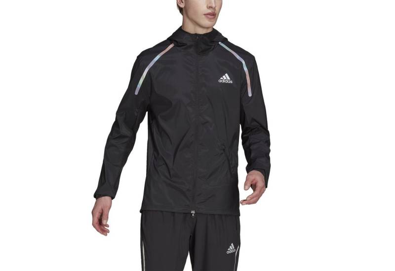 adidas Performance Laufjacke Lauf-Trainingsjacke Marathon WIND.RDY (360° reflektierendes Design) von adidas Performance