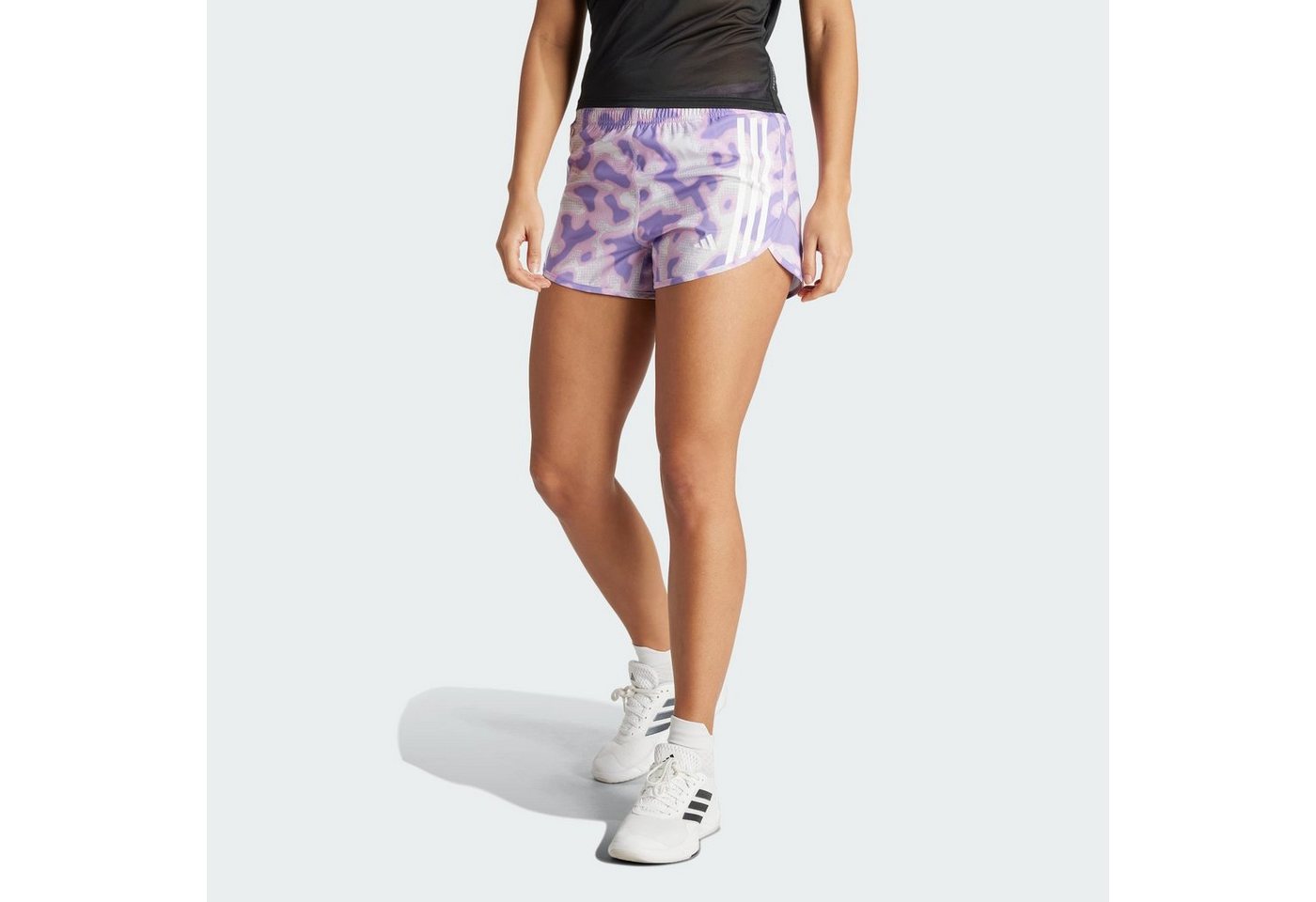 adidas Performance Laufshorts OWN THE RUN 3-STREIFEN ALLOVER PRINT SHORTS von adidas Performance