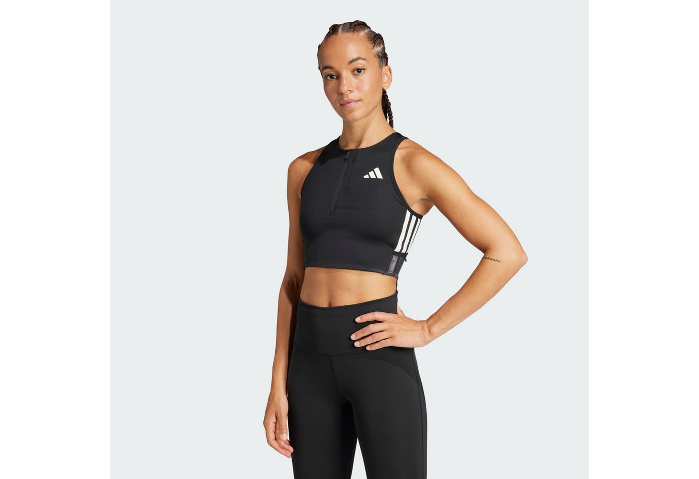 adidas Performance Lauftop ADIZERO RUNNING GEL POCKET CROP-TOP von adidas Performance