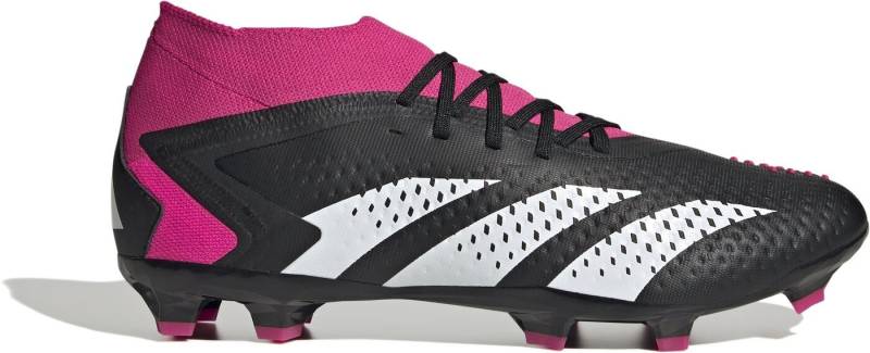 adidas Performance PREDATOR ACCURACY.2 FG CBLACK/FTWWHT/TESHPK Fußballschuh von adidas Performance