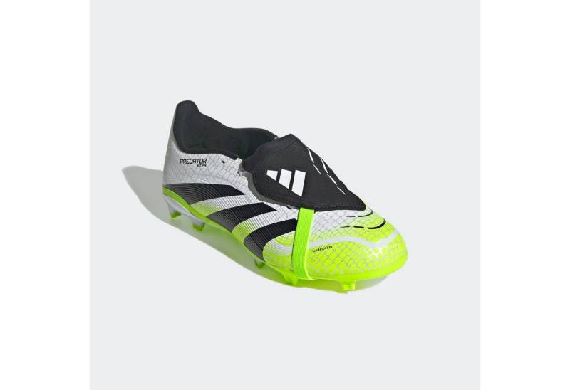 adidas Performance PREDATOR LEAGUE MIT UMSCHLAGBARER ZUNGE HART- UND ASCHENPLÄTZE KINDER Fußballschuh geeignet für Rasen- und Kunstrasenplätze von adidas Performance