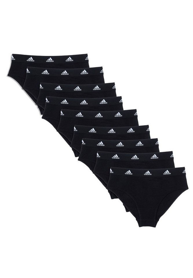 adidas Performance Panty Sportswear Bikini 9P (Packung, 9-St., 9er-Pack) von adidas Performance