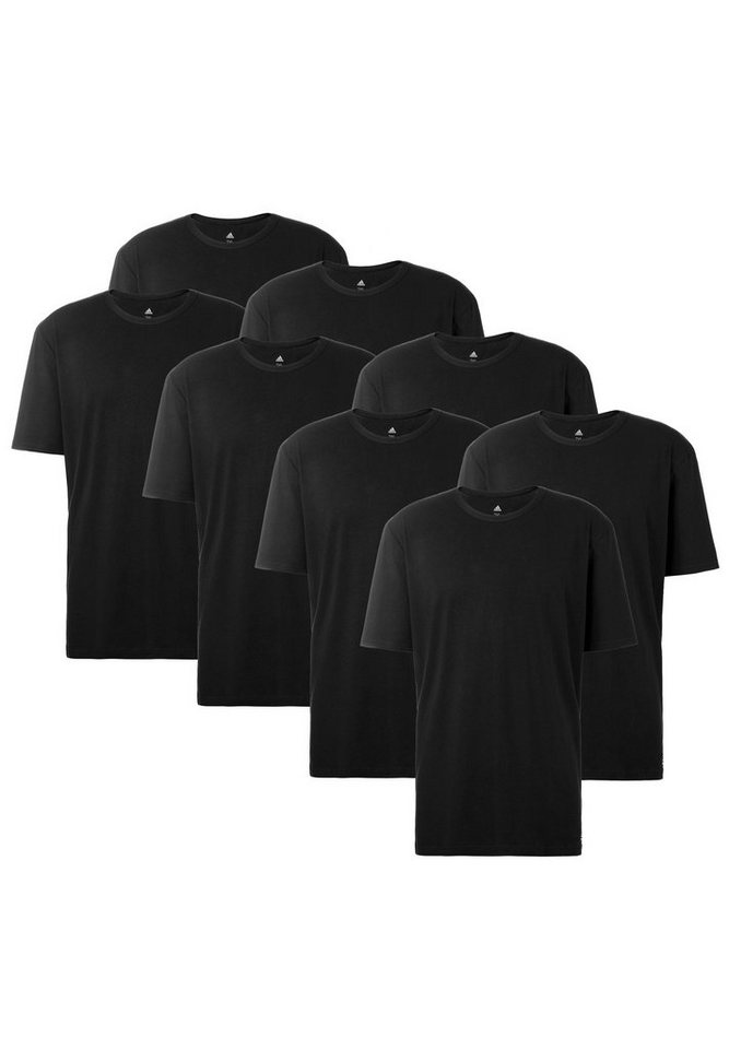 adidas Performance Poloshirt Crew Neck T-Shirt (8PK) (Packung, 8-tlg., 8er-Pack) von adidas Performance