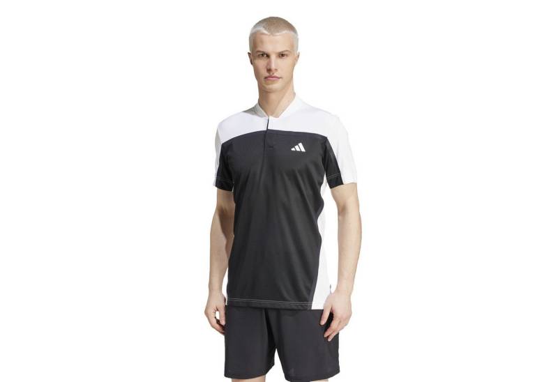 adidas Performance Poloshirt Henley Pro FreeLift Heat.Rdy schwarz/weiss Herren von adidas Performance