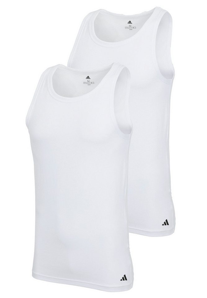 adidas Performance Poloshirt Tanktop Basic 2P (Packung, 2-tlg., 2er-Pack) von adidas Performance