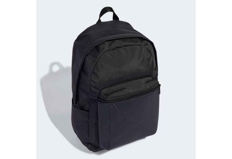 adidas Performance Rucksack ESSENTIALS, AUFGEPRÄGTES LOGO, für Fitness und Freizeit, mit mehreren Taschen, aus Polyester von adidas Performance