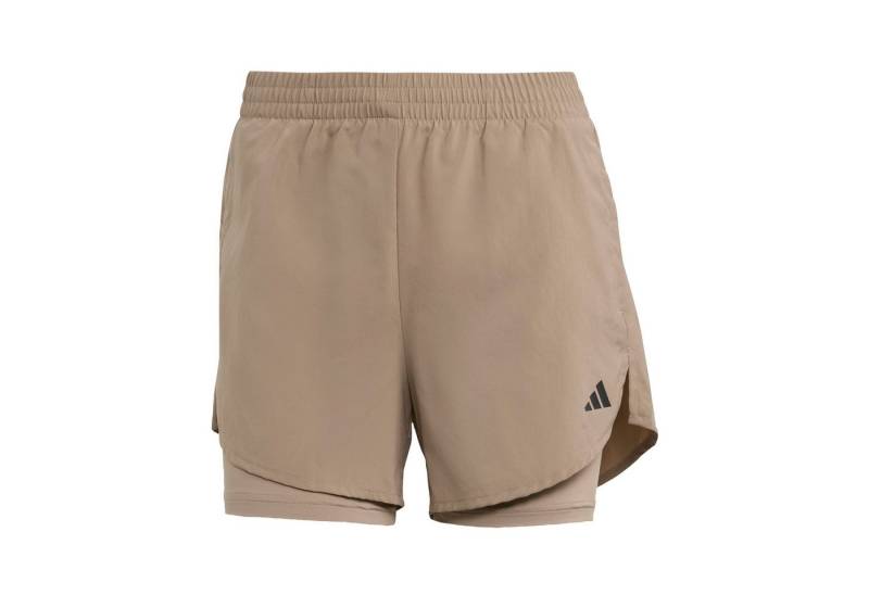 adidas Performance Shorts W MIN 2IN1 SHO CHABRN/BLACK von adidas Performance
